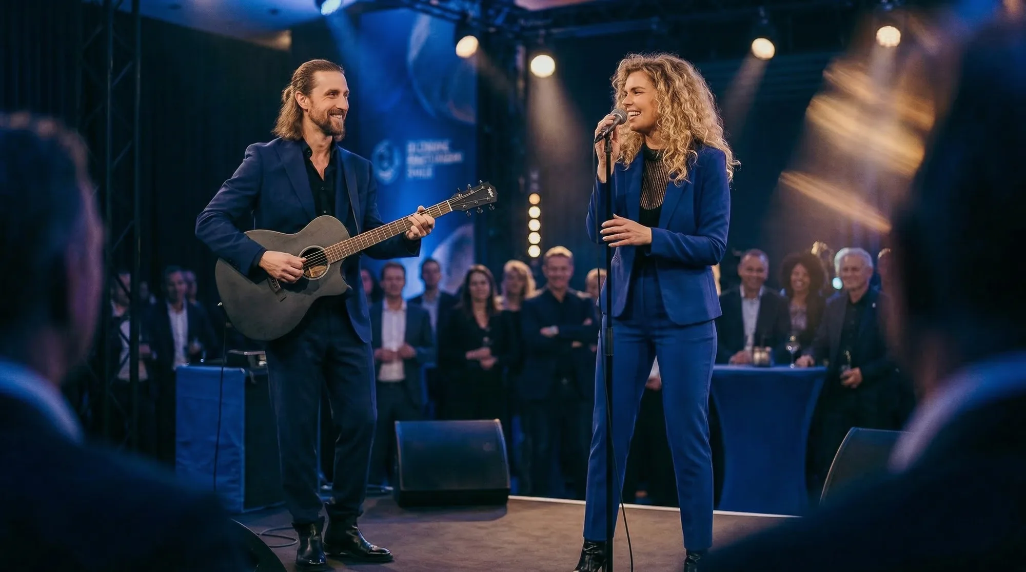 Heartbeat Collective, Akustik-Duo bei einem Event